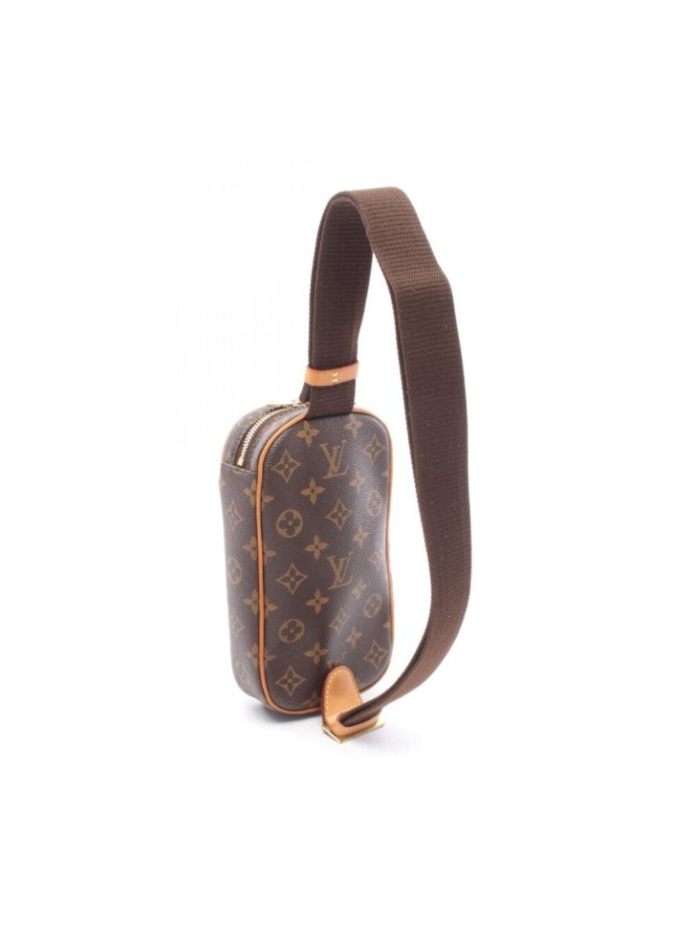 Louis Vuitton Waist Bag Pochette Gange Canvas Leather - Picture 2 of 9